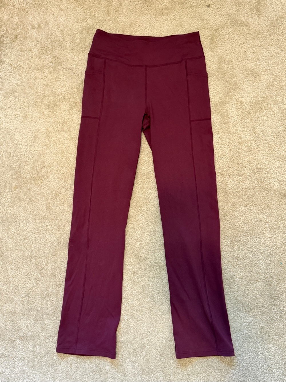 Skechers Burgundy Leggings